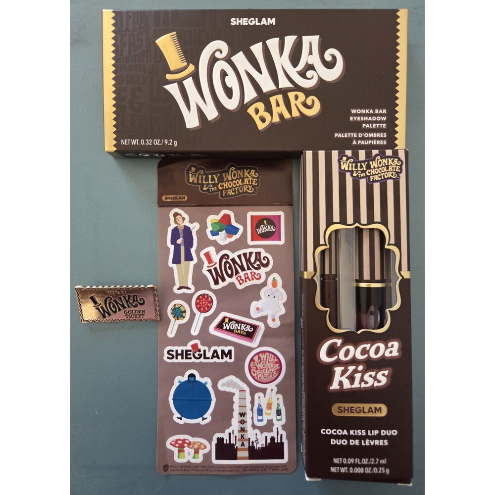 Willy Wonka SHEGLAM Collection